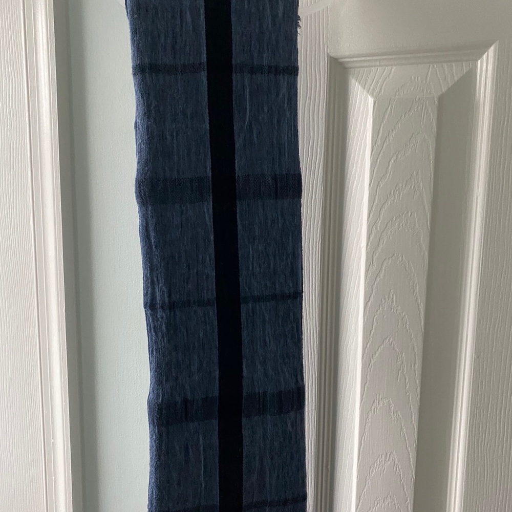 NWT denim blue scarf